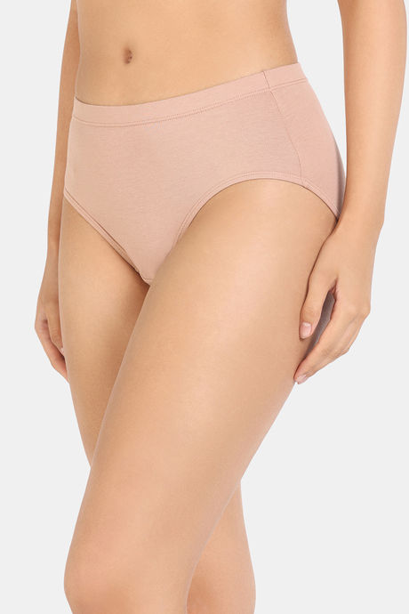 Zivame Medium Rise Full Coverage Hipster Panty (Pack of 2) - Roebuck — image 8